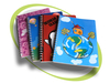 Einzel- und Doppelspiral-Notizb&uuml;cher f&uuml;r Schule und B&uuml;ro